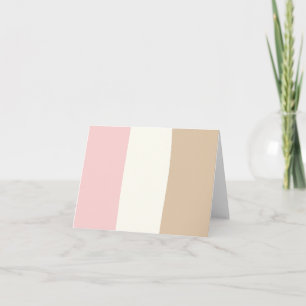 Cartes de notes en crème glacée napolitaine