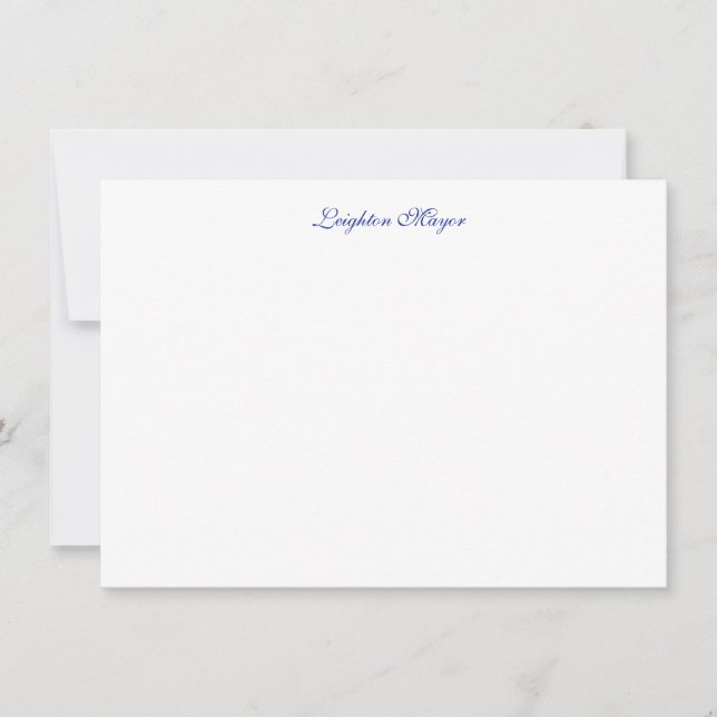 Cartes de notes en marbre bleu italien (Devant)