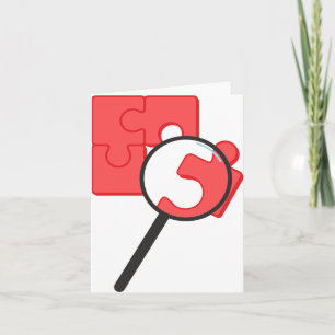 Cartes de notes en pièces de puzzle