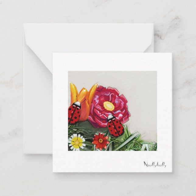 Cartes de notes illustrées (Devant)