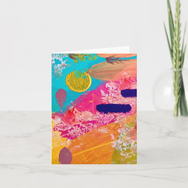 Cartes de notes joyeuses quotidiennes (Devant)
