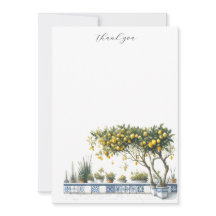 Cartes de notes Lemons Tree Amalfi Carrelage Terra
