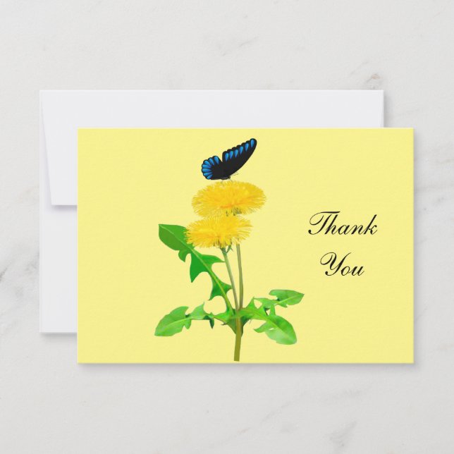 Cartes de notes Merci (Devant)
