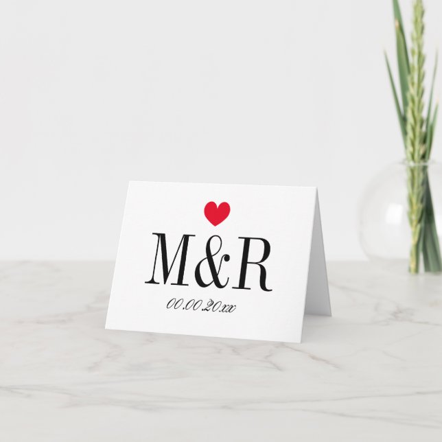 Cartes de notes monographiques personnalisées avec (Devant)