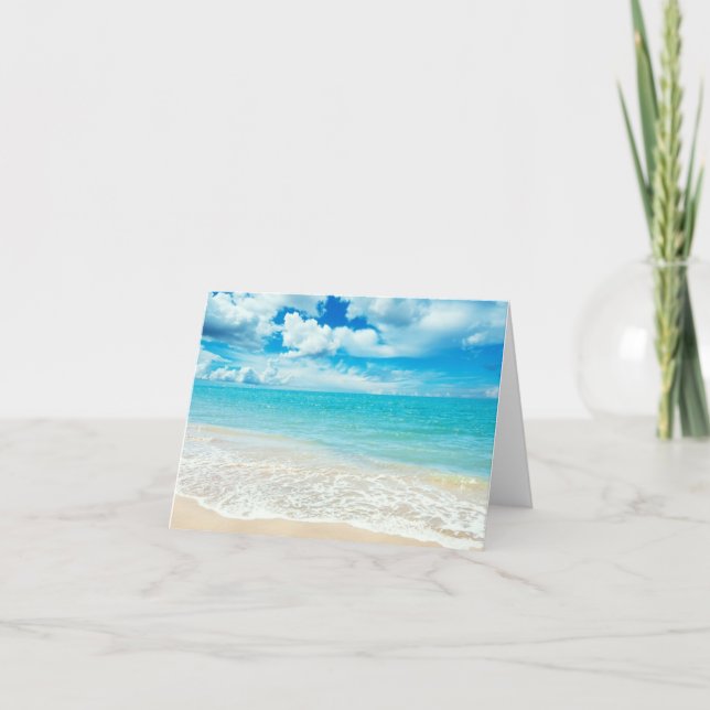 Cartes de notes Ocean View (Devant)