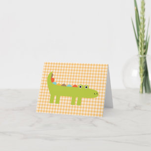 Cartes de notes personnalisées   Alligator
