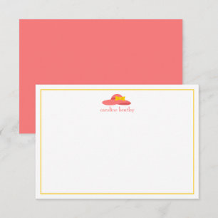 Cartes de notes personnalisées Casquette Derby été