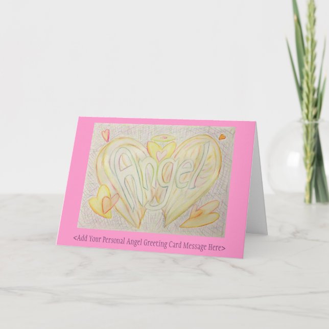 Cartes de notes personnalisées Mot d'inspiration (Devant)