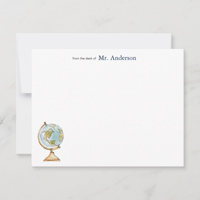 Cartes de notes personnalisées pour enseignants av