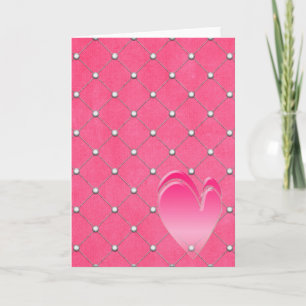 Cartes de notes pour amoureux rose chaud