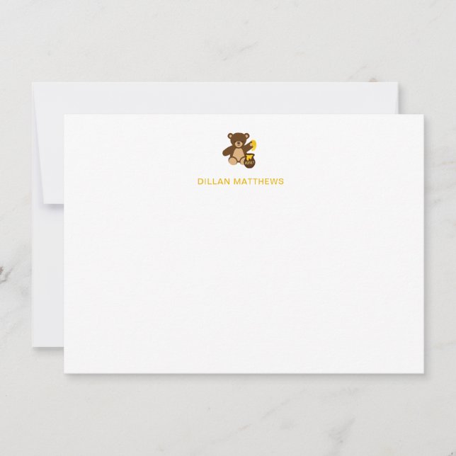 Cartes de notes pour enfants (Devant)