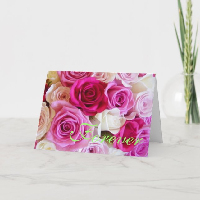 Cartes de notes pour mariage (Devant)