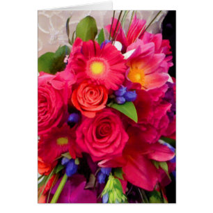 Cartes de notes pour Mariage rose vif