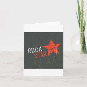 Cartes de notes rock Star
