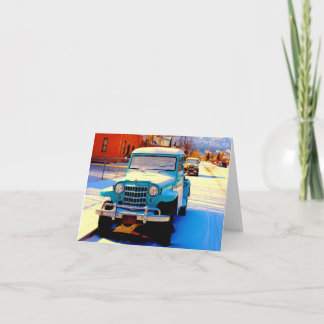 Cartes de notes "Salida, CO Morning"