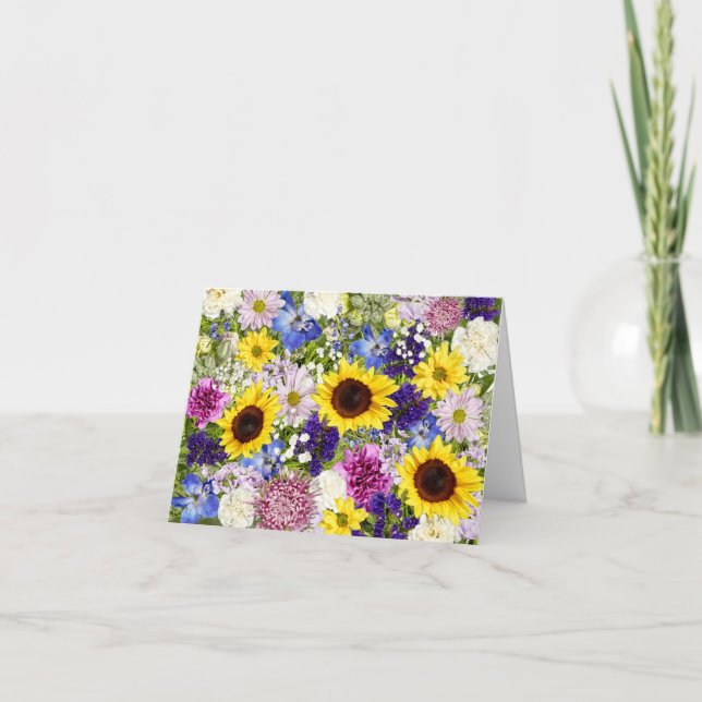 Cartes de notes vierges pour jardiniers Collage de (Devant)