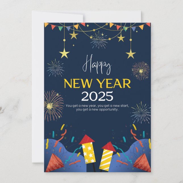 Cartes de nouvelle année (Devant)