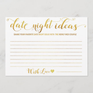 Cartes de nuit pour la mariée Fête des mariées-cha