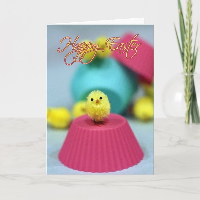 Cartes de Pâques Fou Chick (Devant)