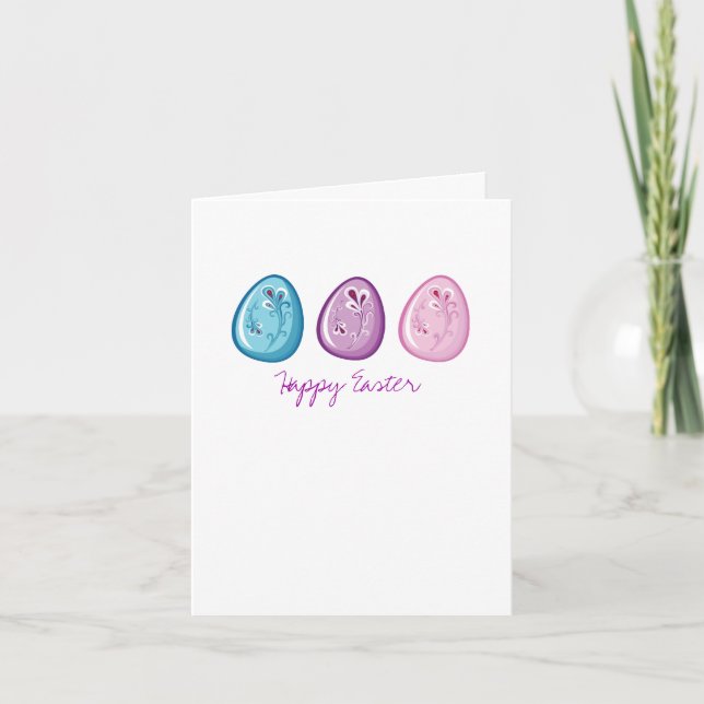 Cartes de Pâques OEuf de Pâques (Devant)