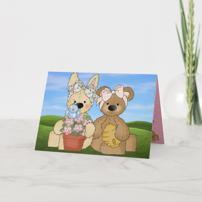 Cartes de Pâques pour des enfants (Devant)