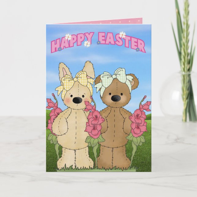 Cartes de Pâques pour enfants (Devant)