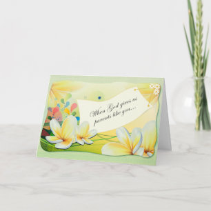 Cartes de Pâques : Quand Dieu nous donne des paren