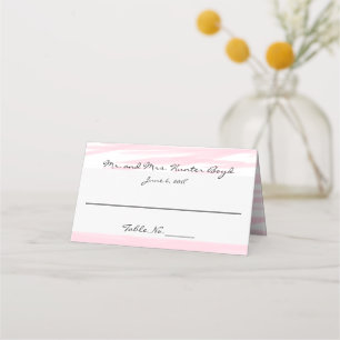Cartes de Place "Blushing Pink"