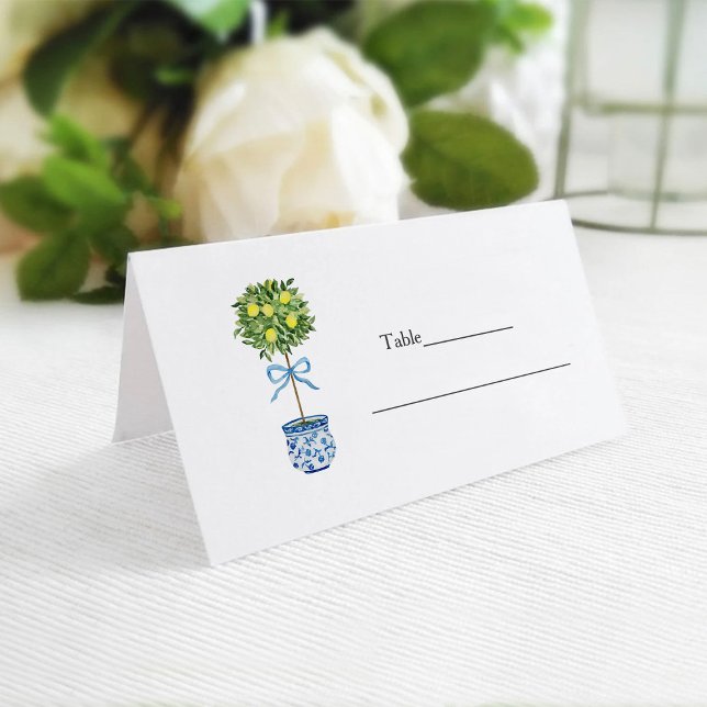 Cartes de place citron (Créateur téléchargé)