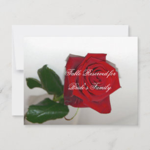 Cartes de place de la table mariage