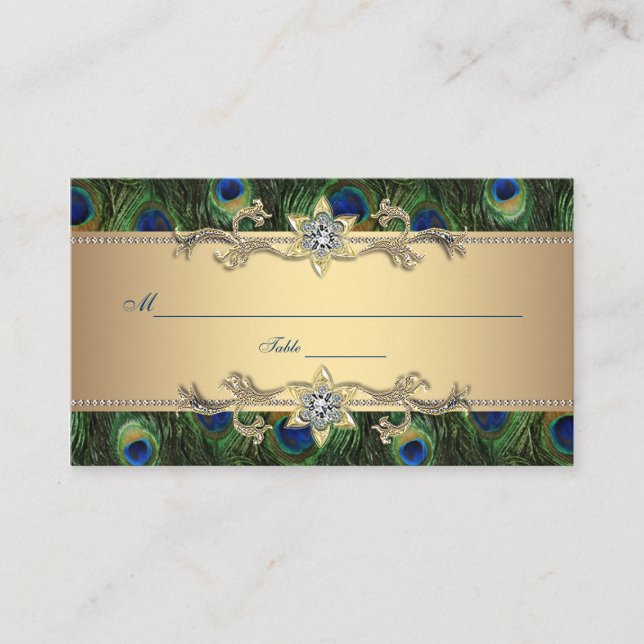Cartes de place de siège Peacock Or (Devant)