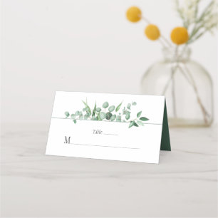 Cartes de place Eucalyptus Envy
