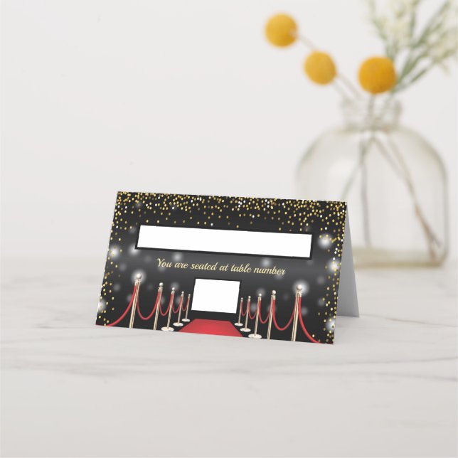 Cartes de place pour tapis rouge VIP Pass Hollywoo (Devant)