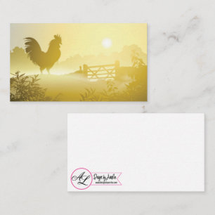 Cartes De Place Vierge Sunny Matin Ferme Pays Rust