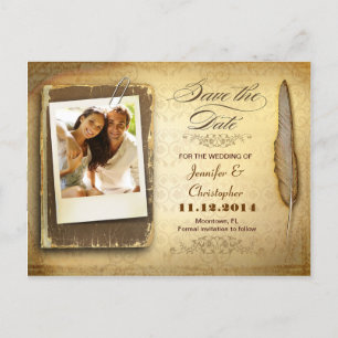 Cartes de post-voyage photo vintage uniques pour a