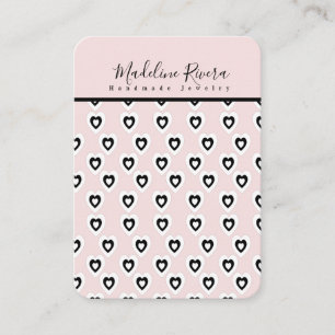 Cartes de Présentation Artisanale pour Boucles d'O