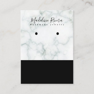 Cartes de présentation artisanales en marbre pour