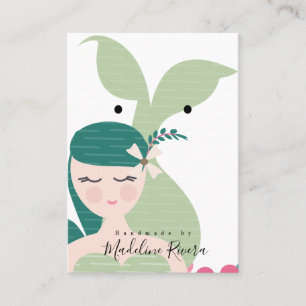 Cartes de présentation artisanales pour boucles d'