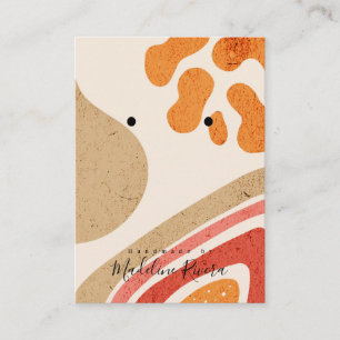 Cartes de Présentation d'Artisanat de Textures Abs