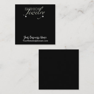 Cartes de Présentation de Boucles d'Oreilles de Bi