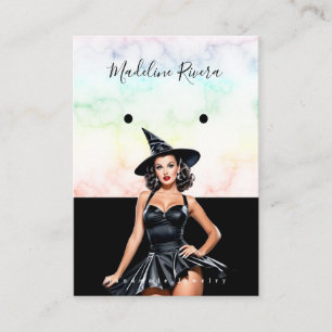 Cartes de Présentation pour Boucles d'Oreilles Art