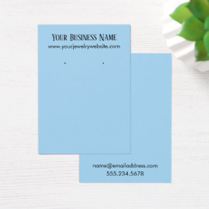 Cartes de Présentation Simples de Porte- Boucles d