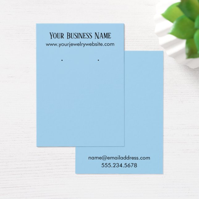 Cartes de Présentation Simples de Porte- Boucles d (Bureau)