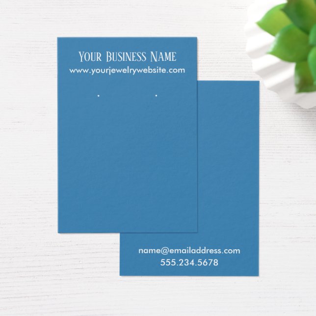 Cartes de Présentation Simples de Porte- Boucles d (Bureau)