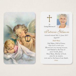 Cartes de prière   Les anges de Dieu observent