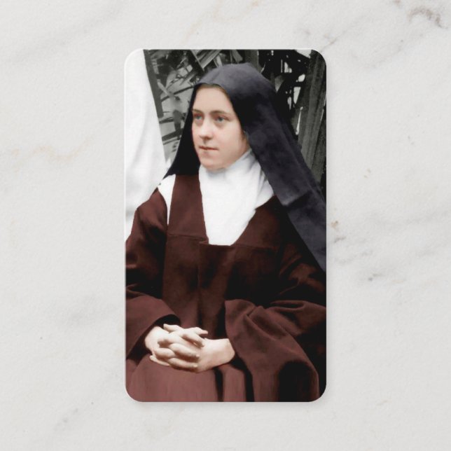 Cartes de prière | Saint Thérèse (Devant)
