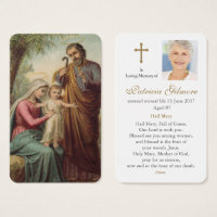 Cartes de prière | Sainte famille 1