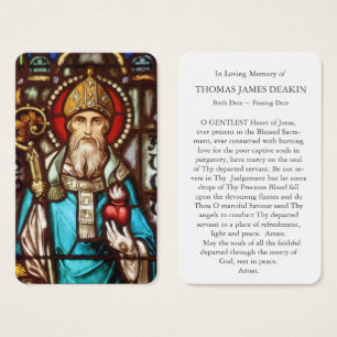 Cartes de prière St Augustine 4