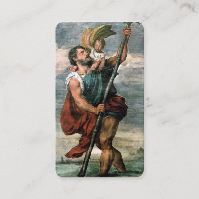 Cartes de prière | St Christopher Travel (Devant)
