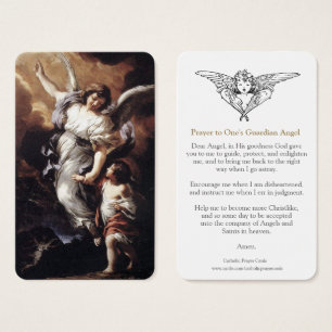 Cartes de prière The Guardian Angel 01
